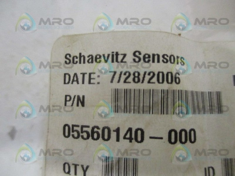 SCHAEVITZ SENSORS 05560140-000 SENSOR NSNP