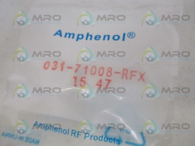 AMPHENOL 031-71008-RFX CONNECTOR NSMP