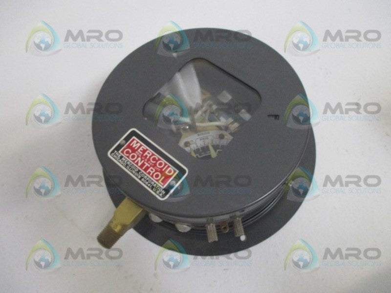 MERCOID CONTROLS DA-33-3 PRESSURE CONTROL 20PSIG NSMP