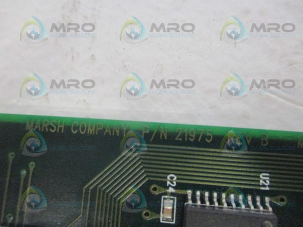 MARSH COMPANY 21975 CIRCUIT BOARD CARD 003-0028 UNMP