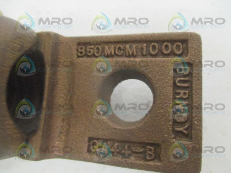 BURNDY QA44-B QIKLUG 850-MCM 1000 TERMINAL ANCHOR NSNP