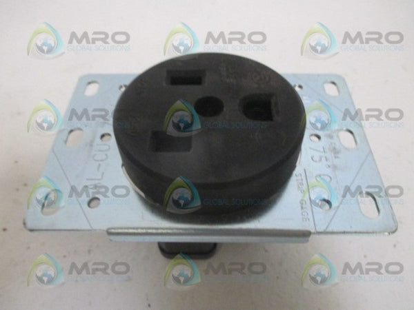 PASS & SEYMOUR 3802 POWER OUTLET 30A 125V NSNP