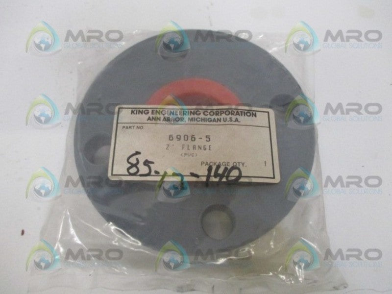 KING ENGINEERING 6906-5 PVC FLANGE 2" NSMP