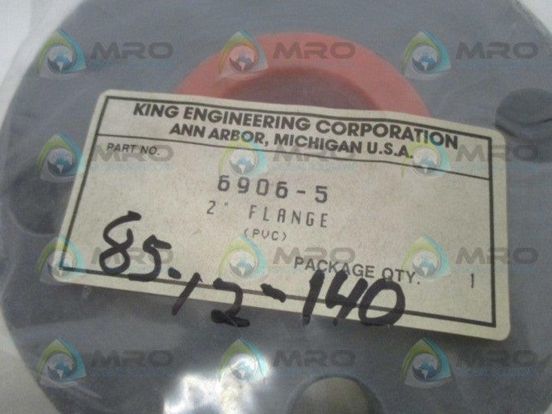 KING ENGINEERING 6906-5 PVC FLANGE 2" NSMP