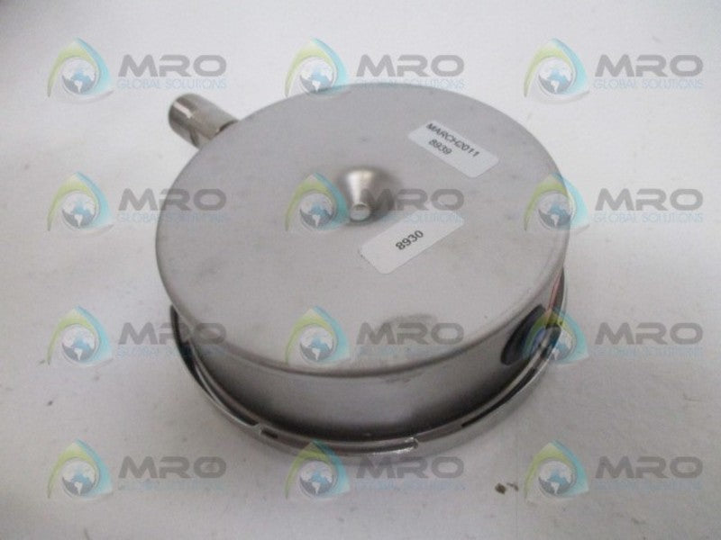 ASHCROFT 35-1009-SWL-02L-100# PRESSURE GAUGE 3-1/2" 100PSI NSMP