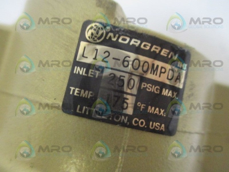 NORGREN L12-600MPDA LUBRICATOR 3/4" NSNP
