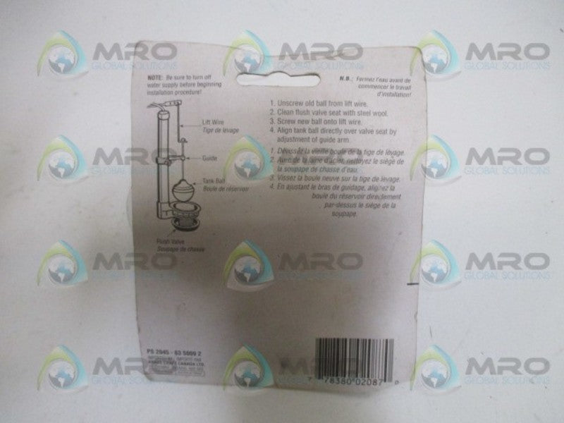 PLUMBSHOP PS2045 TOILET TANK BALL NSMP