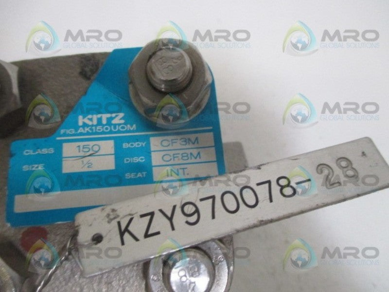 KITZ AK150UOM SWING CHECK VALVE 1/2" NSNP