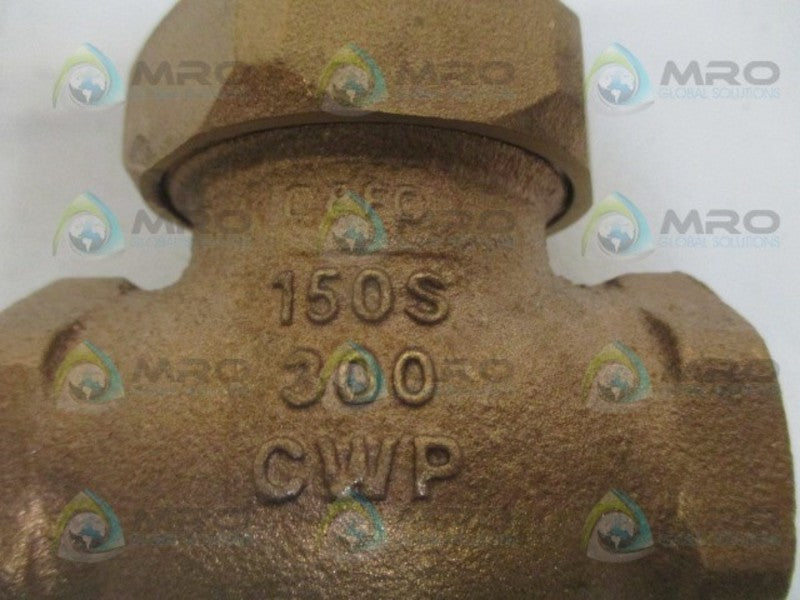 JENKINS 150S VALVE 150S 300CWP CAT NO. 106BJ NSNP