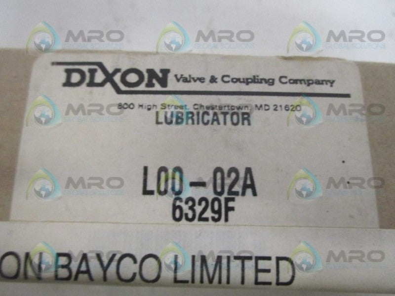 DIXON L00-02A LUBRICATOR NSMP