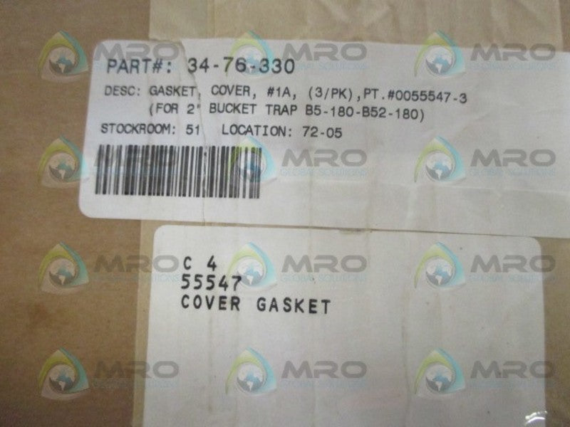 SPIRAX SARCO 55548 GASKET (PKG OF 3) NSMP