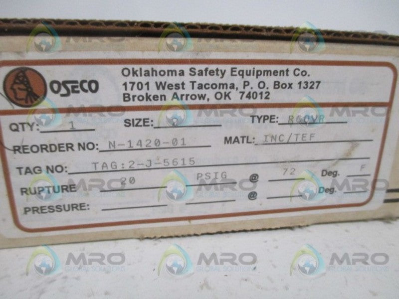 OSECO RCOVR RUPTURE DISC NSMP