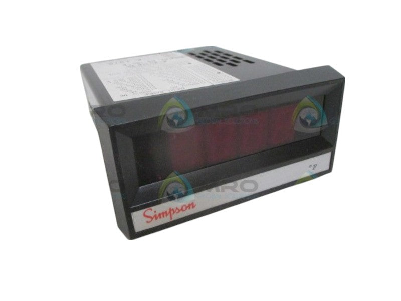 SIMPSON 2865 DIGITAL PANEL METER 55-150 DEGREE F UNMP