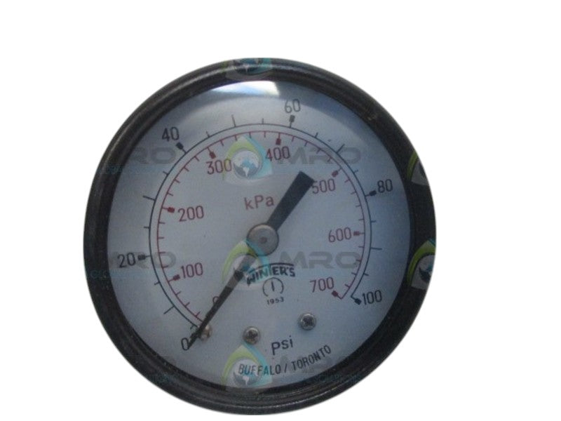 WINTERS E1047 PRESSURE GAUGE 0/100PSI NSNP