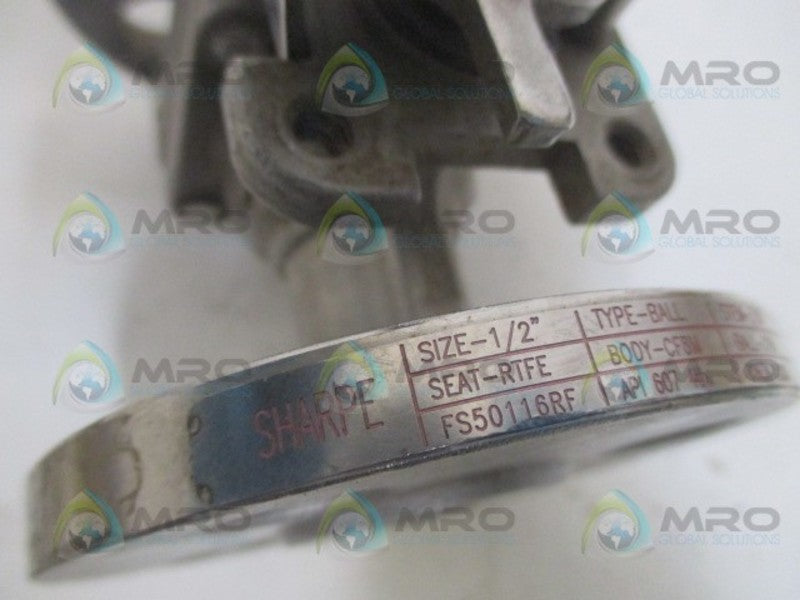 SHARPE FS50116RF BALL VALVE 1/2" UNMP