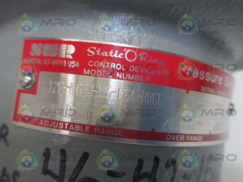 SOR 12L-K614-M5-C6A-RRCG PRESSURE SWITCH NSNP