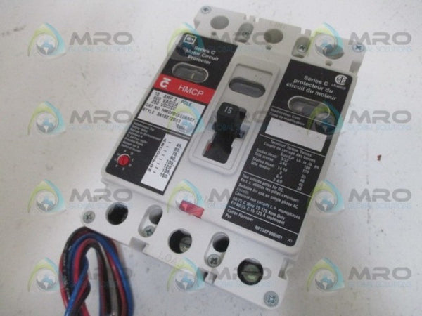 CUTLER HAMMER HMCP015E0SA02 CIRCUIT BREAKER 15A NSMP