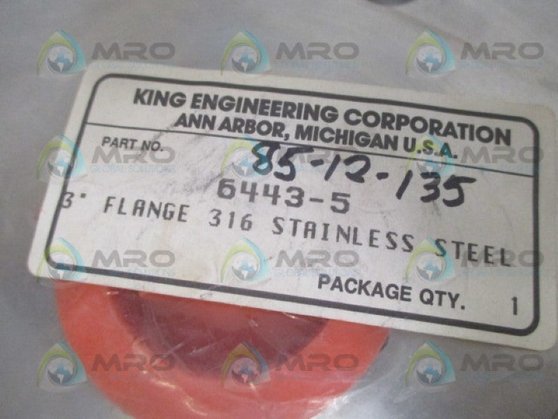 KING-ENGINEERING 6443-5 STAINLESS STEEL FLANG 3" NSMP