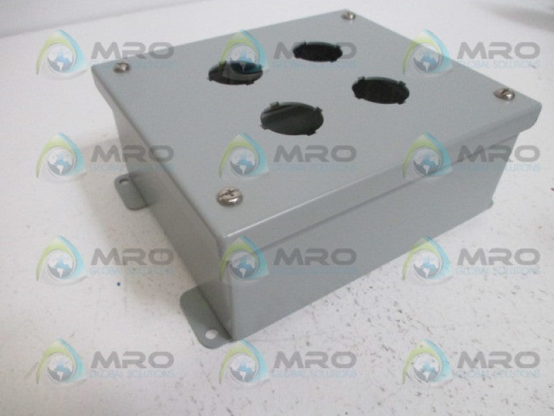 HAMMOND 1435F PUSHBUTTON ENCLOSURE 4-POLE NSMP