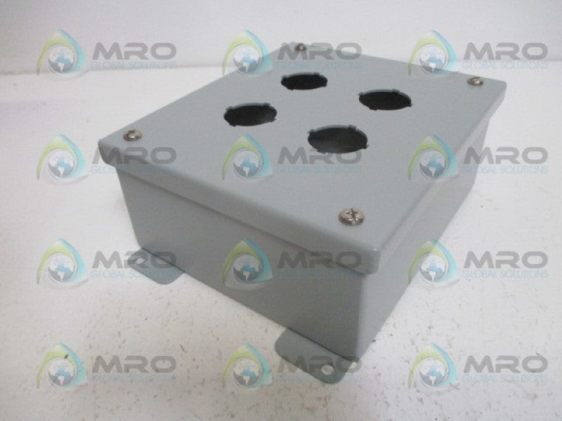 HAMMOND 1435F PUSHBUTTON ENCLOSURE 4-POLE NSMP