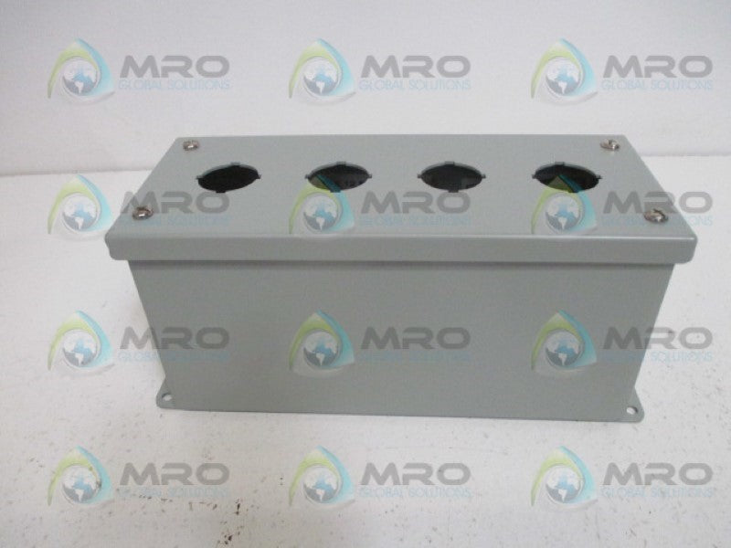 HAMMOND 1437D PUSHBUTTON ENCLOSURE 4P NSMP
