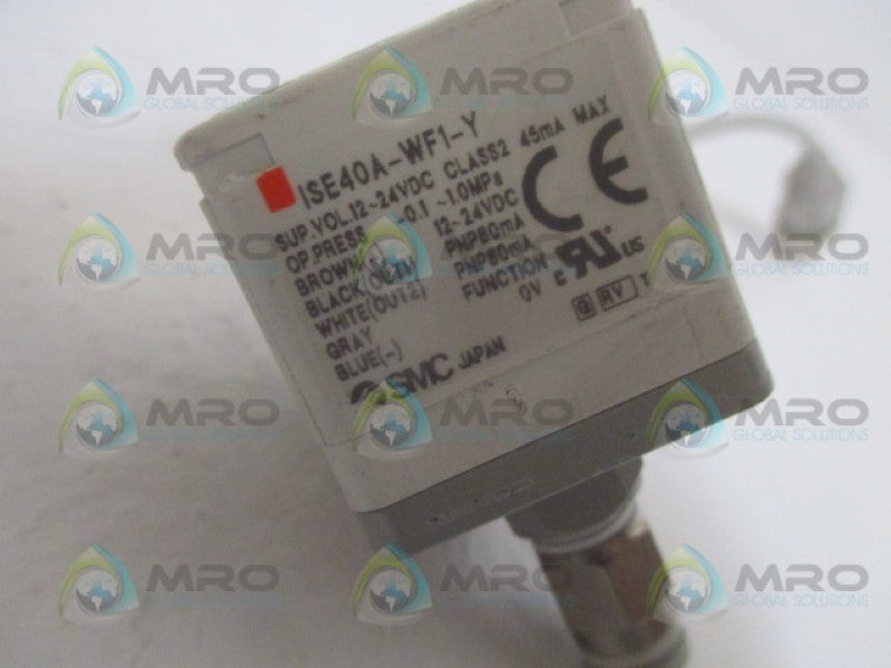 SMC ISE40A-WF1-Y PRESSURE SWITCH NSNP
