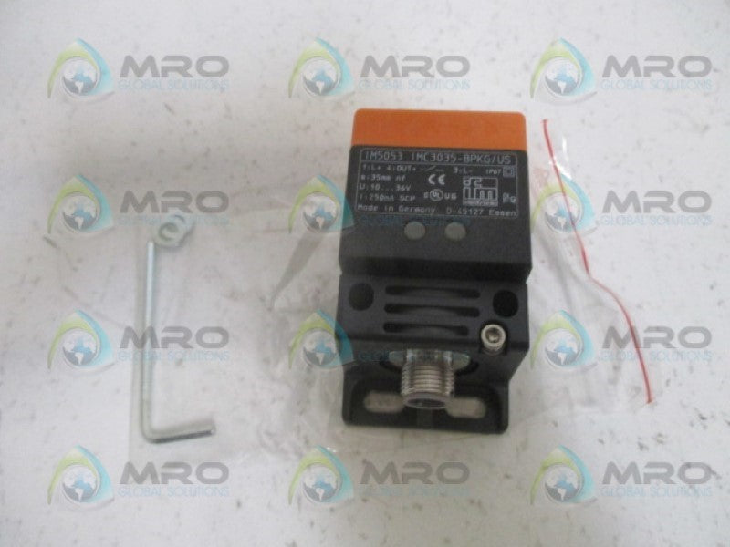 IFM EFECTOR IM5053 IMC3035-BPKG/US INDUCTIVE PROXIMITY SENSOR *NEW IN BOX*