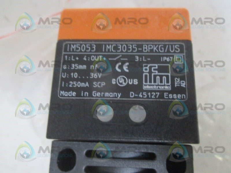 IFM EFECTOR IM5053 IMC3035-BPKG/US INDUCTIVE PROXIMITY SENSOR *NEW IN BOX*