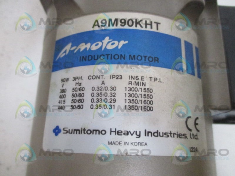 SUMITOMO A9M90KHT INDUCTION MOTOR NSNP