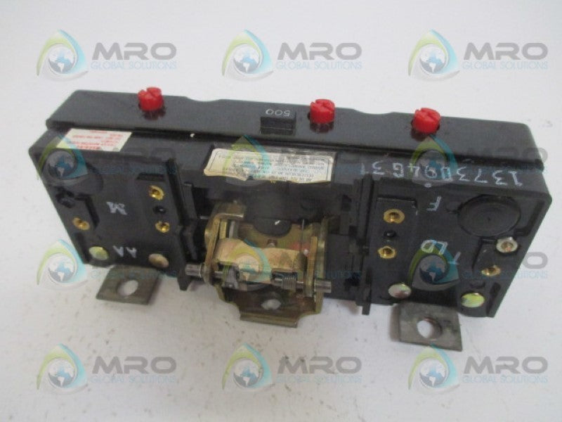 WESTINGHOUSE HLA3500T CIRCUIT BREAKER TRIP UNIT 500A UNMP