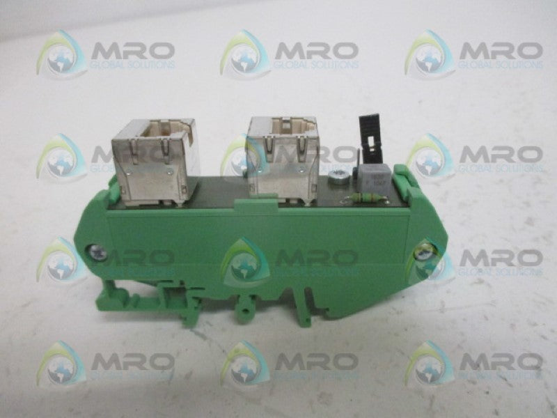 PHOENIX CONTACT VS-PP-R-1XRJ45/RJ45 RELAY BASE NSMP