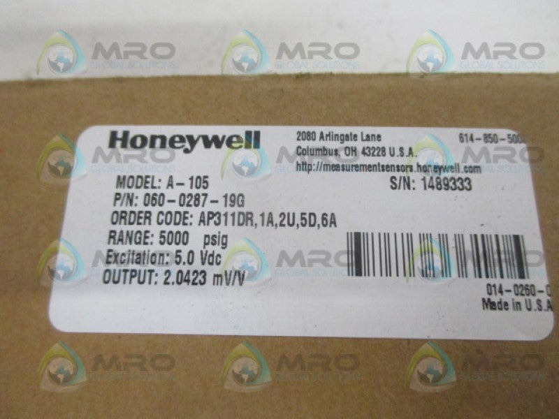 HONEYWELL 060-0287-19G NSMP