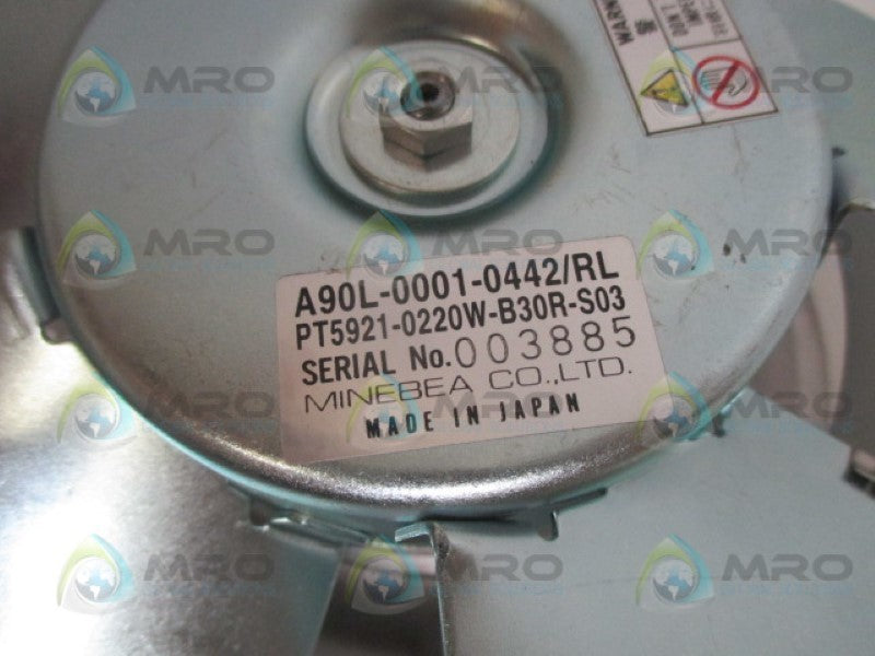 FANUC A90L-0001-0442/RL MOTOR FAN PT5921-0220W-B30R-S03 NSNP
