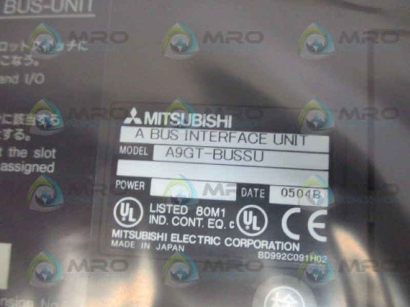 MITSUBISHI ELECTRIC A9GT-BUSSU INTERFACE UNIT MODULE NSMP