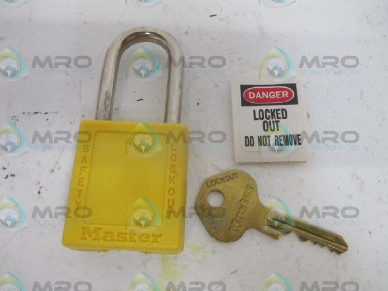 MASTER LOCK 410YLW LOCKOUT PADLOCK NSMP