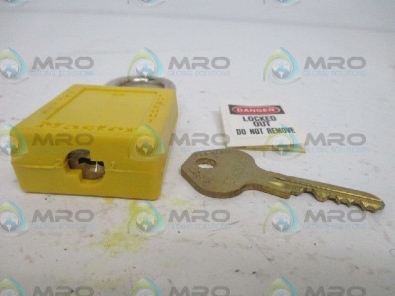 MASTER LOCK 410YLW LOCKOUT PADLOCK NSMP