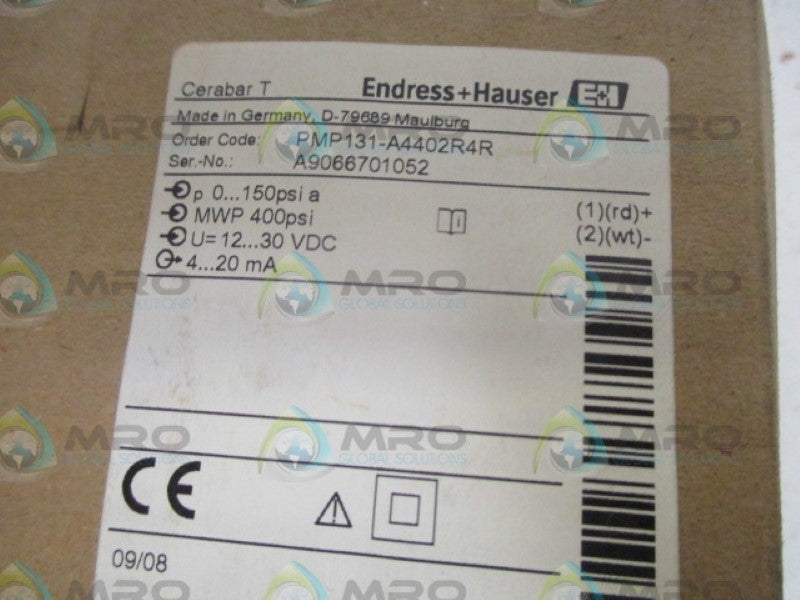ENDRESS+HAUSER PMP131-A4402R4R NSMP