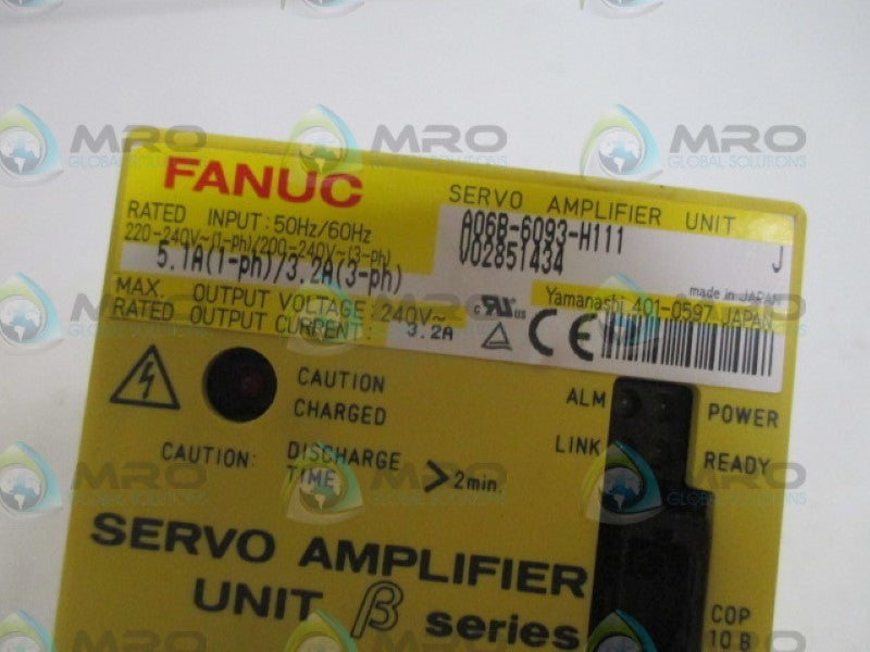 FANUC A06B-6093-H111 NSNP