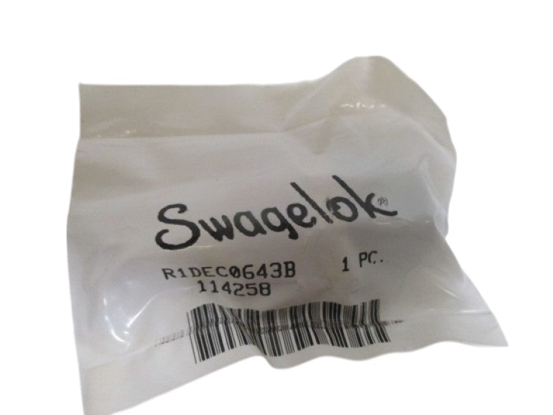 SWAGELOK R1DEC0643B BRASS TUBE FITTING NSMP