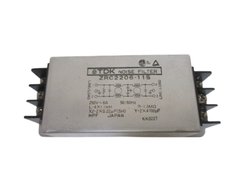 TDK ZRC2206-11S NOISE FILTER UNMP