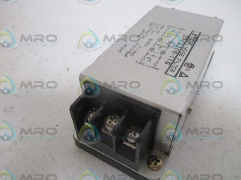 TDK ZRC2206-11S NOISE FILTER UNMP