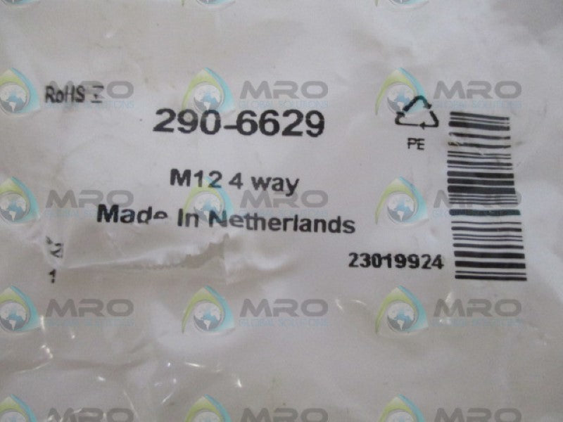 RS 290-6629 RECEPTACLE M12 4-WAY NSNP