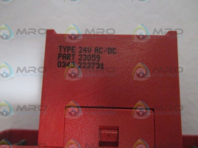 GUARDMASTER 23059 SAFETY RELAY 24VAC/DC (AS PICTURED)  UNMP