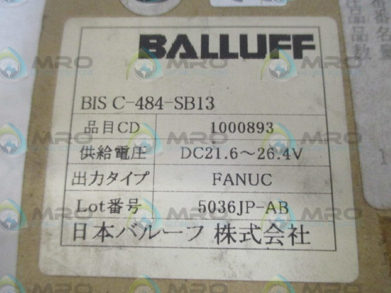 BALLUFF BISC-484-SB13 CONTROLLER 24VDC NSMP