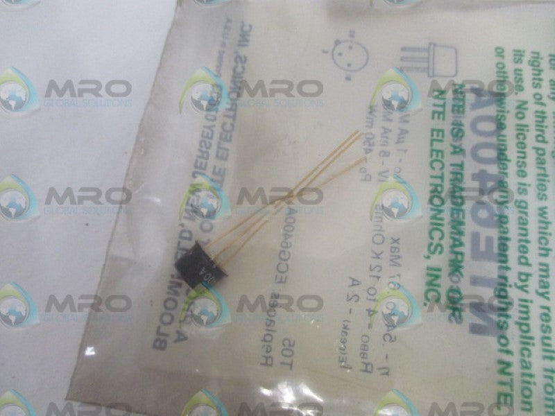 NTE NTE6400A TRANSISTOR NSMP