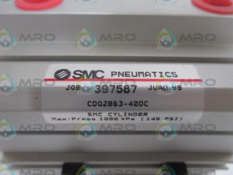 SMC CDQ2B63-40DC CYLINDER NSNP