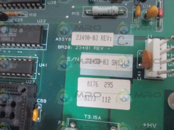 TELESIS TECHNOLOGIES 23490-03 23491 BOARD  UNMP