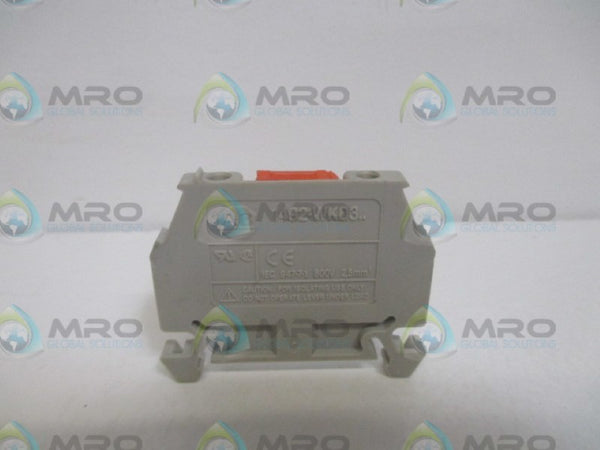 ALLEN BRADLEY 1492-WKD3 TERMINAL BLOCK  GRAY UNMP