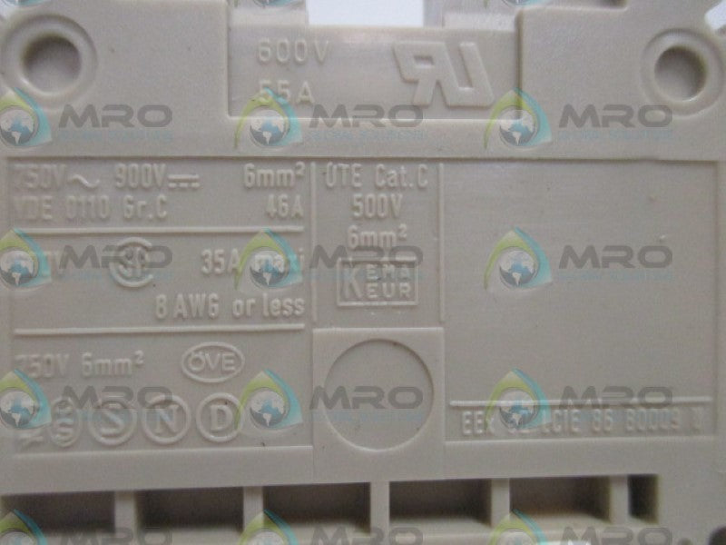 KEMA KEUR 0TE TERMINAL BLOCK  NSNP
