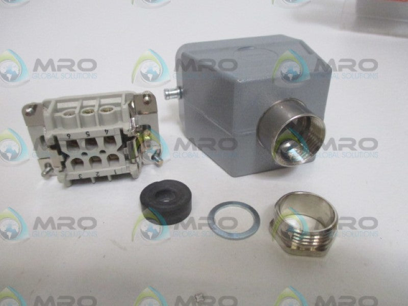 RS 482-682 PLUG 6 WAY TOP ENTRY ASSEMBLY 16A 440VAC NSNP